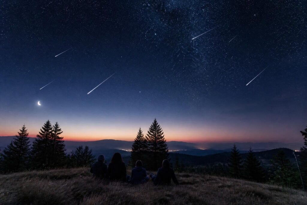 découvrez quand et où admirer la nuit des étoiles filantes 2025, un événement magique pour observer les météores dans le ciel nocturne.