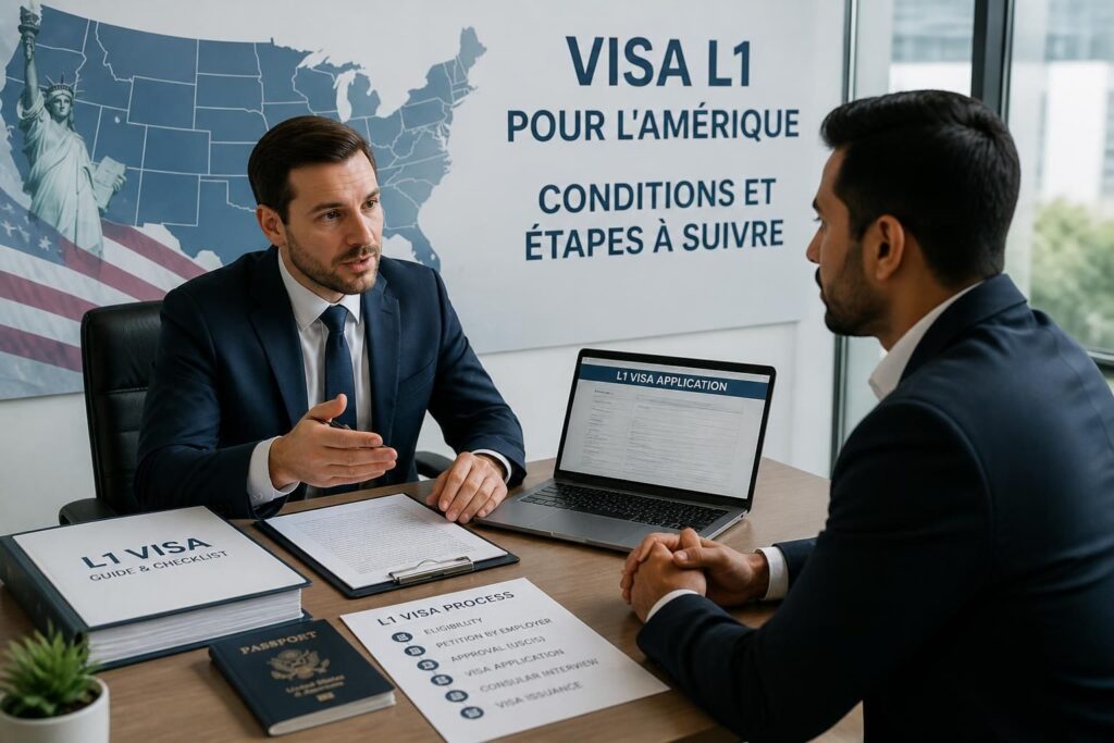 découvrez les conditions et les étapes essentielles pour obtenir un visa l1 pour les états-unis, facilitant le transfert intra-entreprise et le travail aux états-unis.