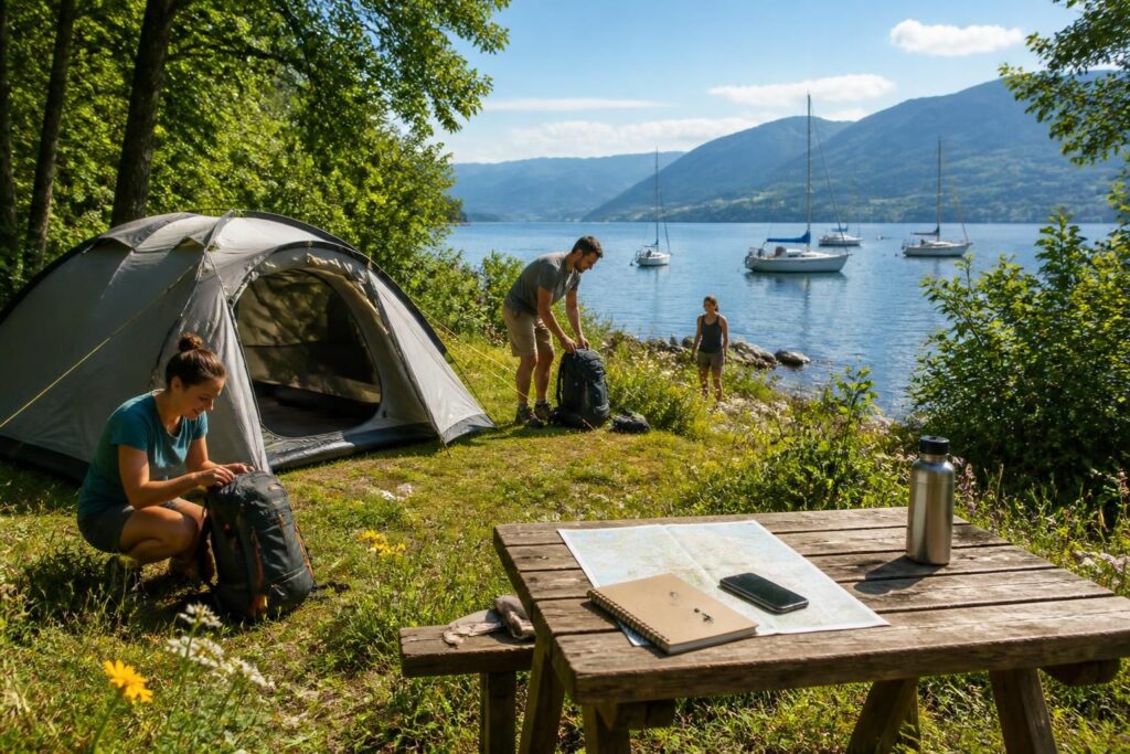 découvrez nos conseils pratiques pour organiser votre camping au lac majeur, incluant toutes les formalités nécessaires pour un séjour réussi au cœur de la nature.