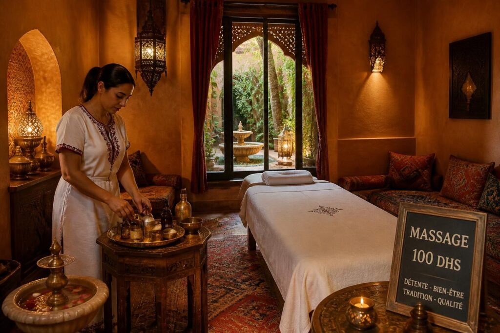 découvrez comment trouver un massage à marrakech à seulement 100 dh grâce à nos conseils pratiques et recommandations pour une expérience relaxante et abordable.