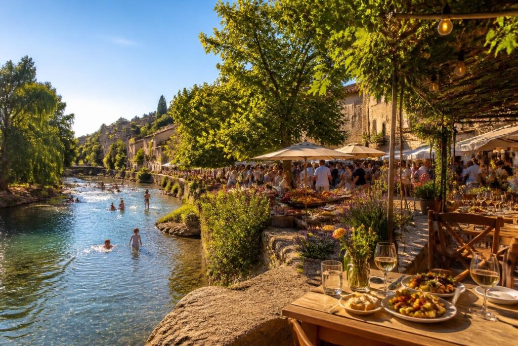 découvrez vinon-sur-verdon, un charmant village où baignade, marchés locaux et bonnes tables se conjuguent pour des vacances inoubliables.