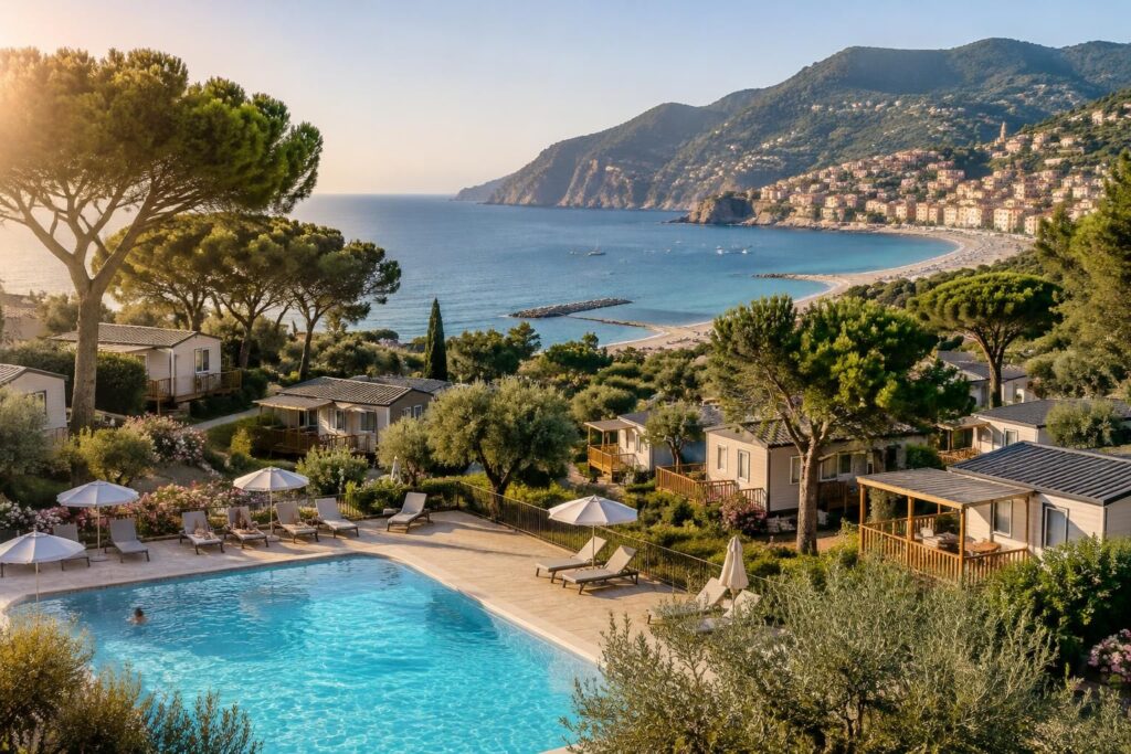 Camping en Ligurie Italie : bord de mer, piscine et mobil-homes pour vos vacances