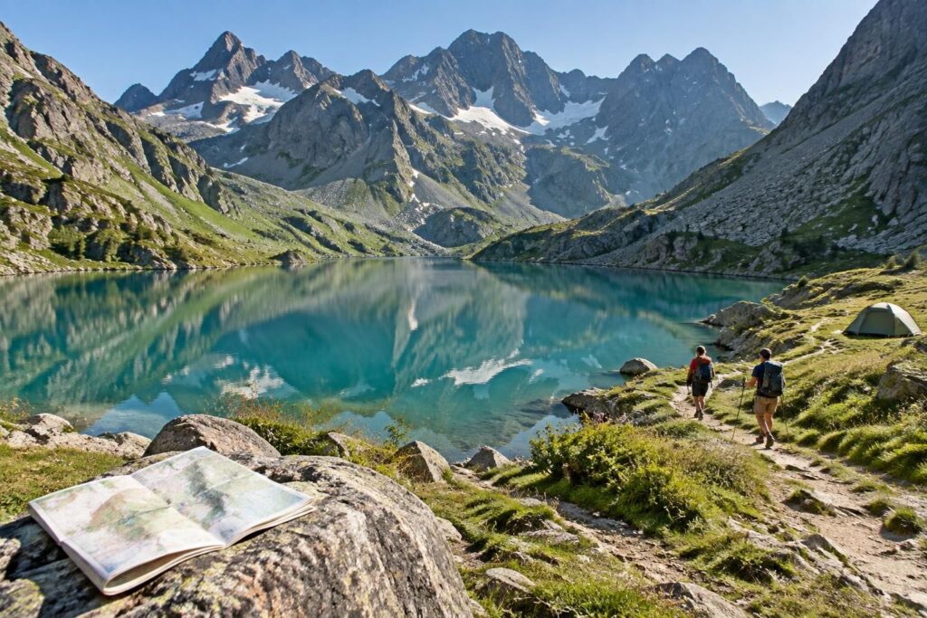 découvrez le lac de la muzelle : itinéraire de randonnée facile, conseils pour bivouaquer et carte pratique pour préparer votre escapade en montagne.