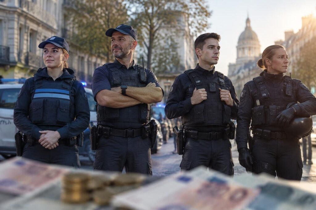 découvrez le salaire d’un policier selon son niveau d’expérience et son corps d’affectation, du policier municipal aux forces nationales.